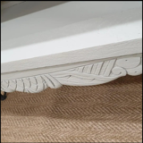 Art Deco console in oak
