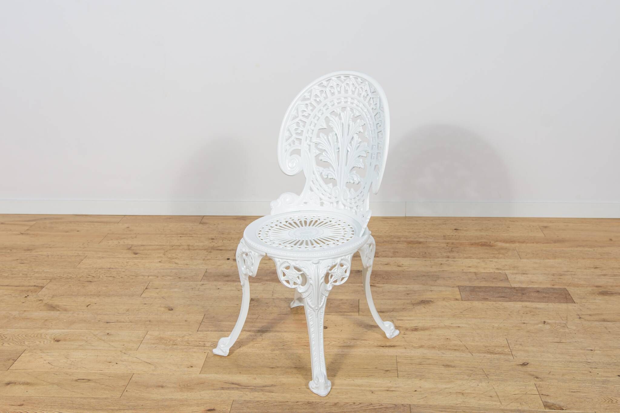 Victorian-Style Aluminium Garden Dining Set, United Kingdom, 1950s