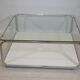 Space Age Chrome and Glass Coffee Table from Germany, 1960s