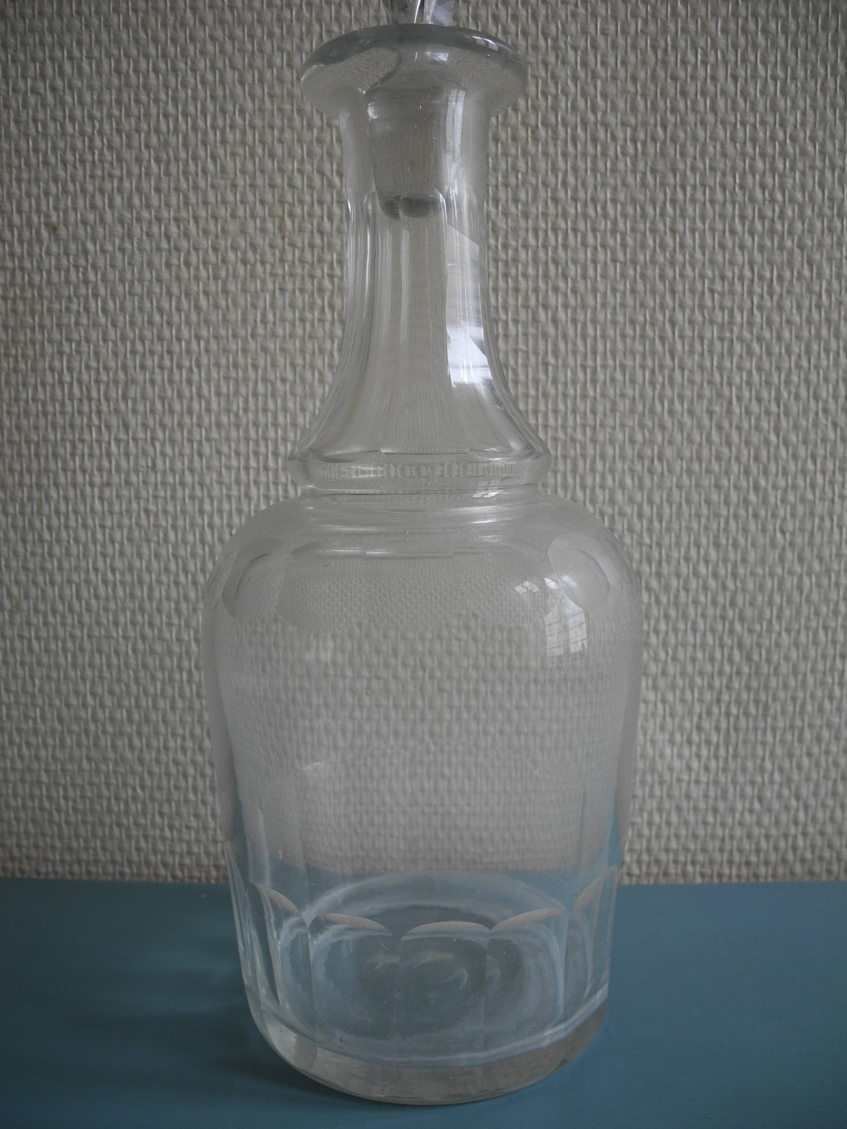 old blown glass wine carafe old blown glass wine carafe