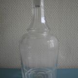 Carafe vin ancienne en verre soufflé