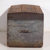 Antique silver-grey solid wood chest (circa 1920) #20