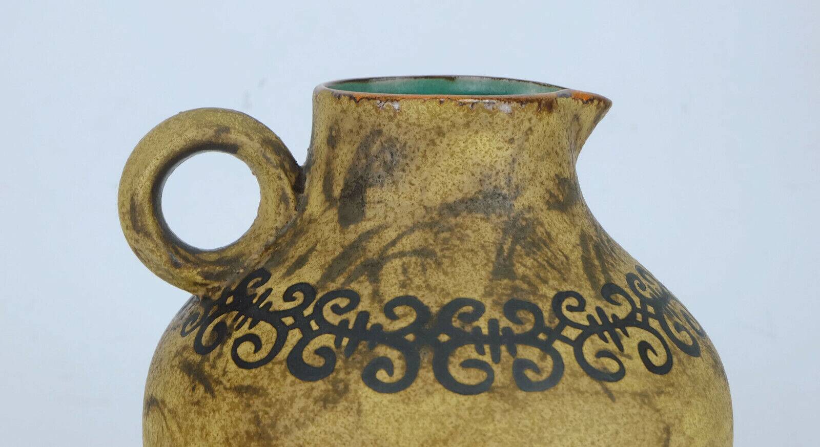 Ceramano vase decor etrusca hanns welling mid century 1950s 60s