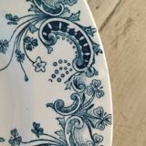 « Byzantin » - 6 assiettes creuses terre de fer St-Amand & Hamage