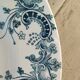 "Byzantine" - 6 deep plates made of St-Amand & Hamage ironstone