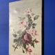 Oil on canvas with vintage roses