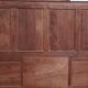 Art Nouveau Art Deco buffet in blonde walnut