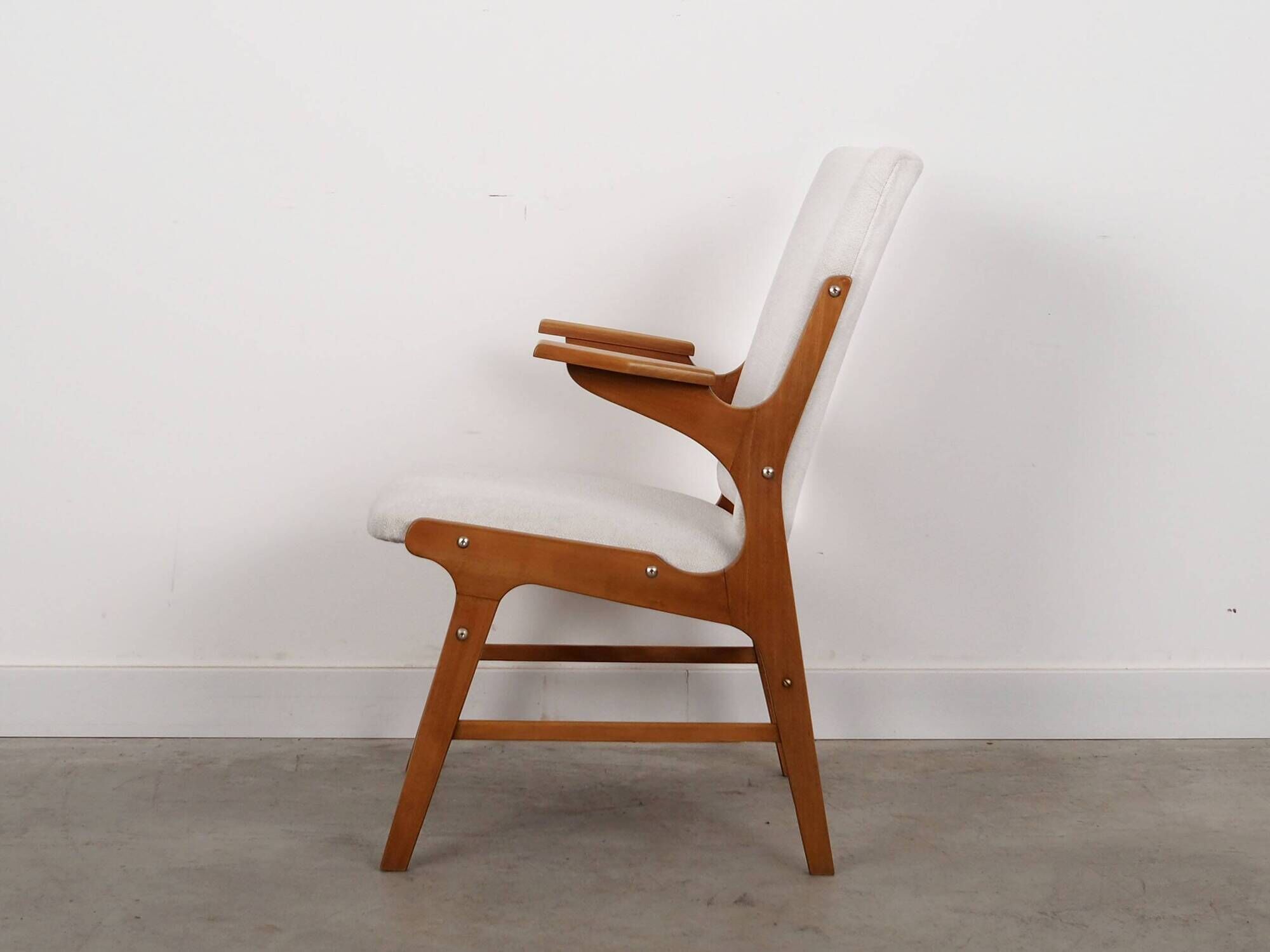 Scandinavian beech armchair, Arne Hovmand Olsen, A. R. Klingenberg & Son