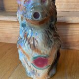 Bear pitcher with tambourine