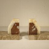 Art deco marble bookends