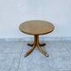 Table basse oval en teck