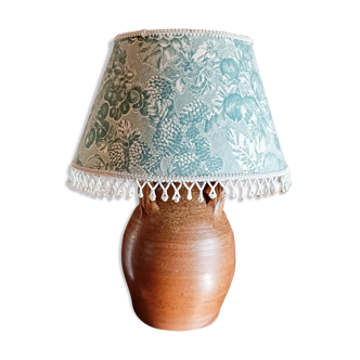 Lampe en grés vintage