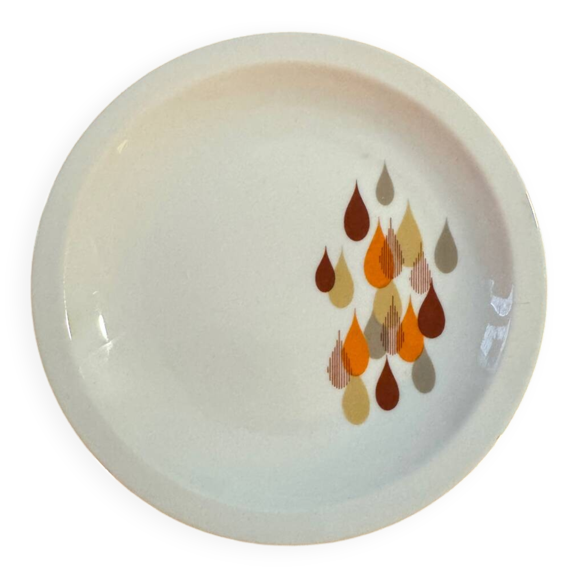 Set of 6 dessert or bread plates - 17 cm - vintage Bareuther