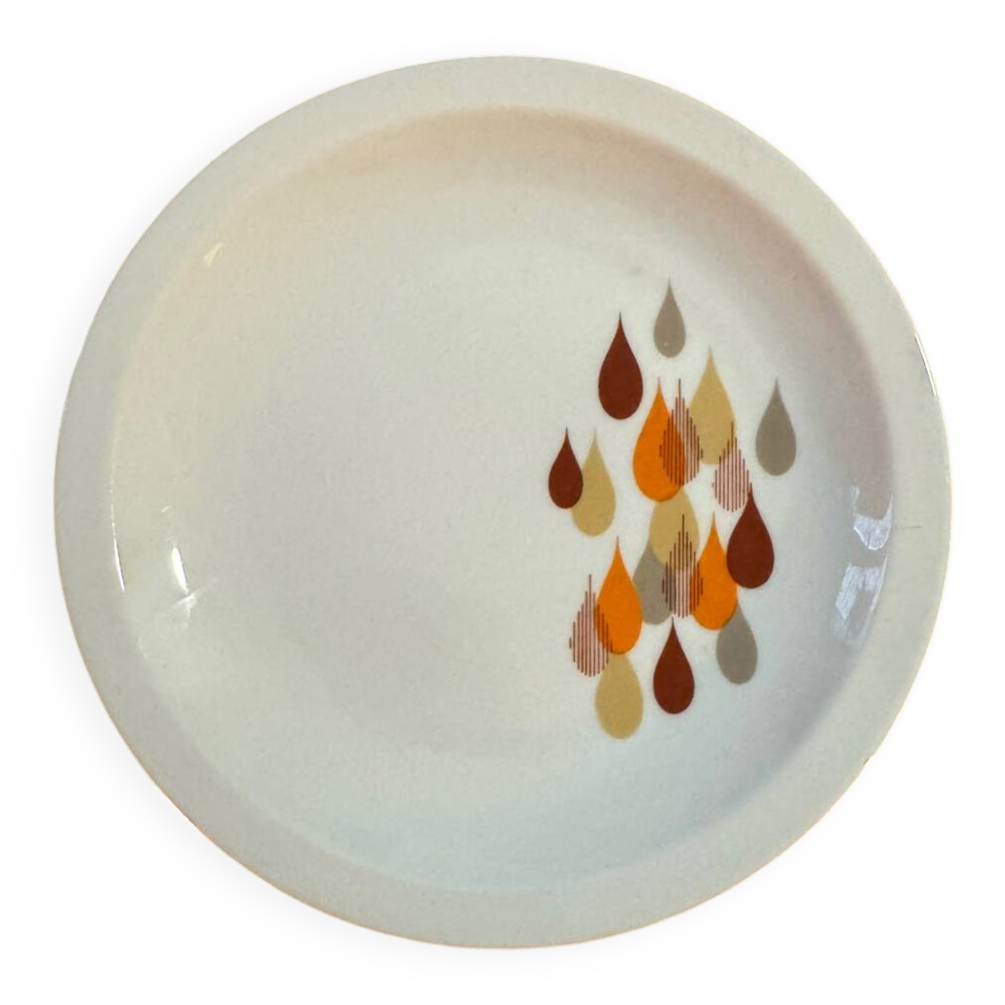 Lot de 6 assiettes à dessert ou à pain - 17 cm - vintage Bareuther