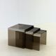 Set of Three Gallotti & Radice Tris T35 Nesting Tables