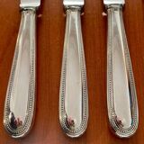 Christofle perles 12 couteaux de table 24,5 cm