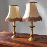 Paire de lampes vintage