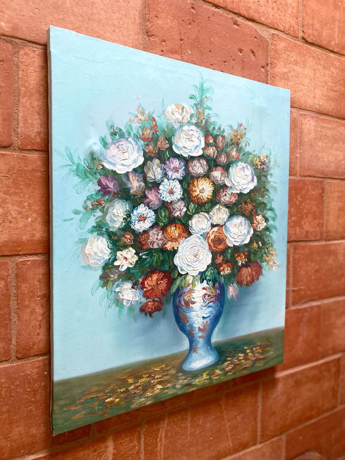 Vintage oil on canvas