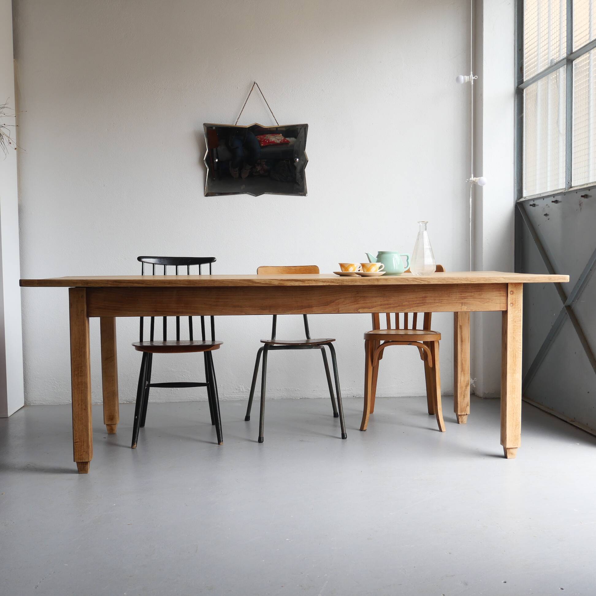 Renovated farmhouse table