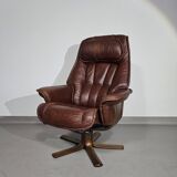 Relax / lounge chair / ottoman / Hjellegjerde Møbel / Sweden Recliner