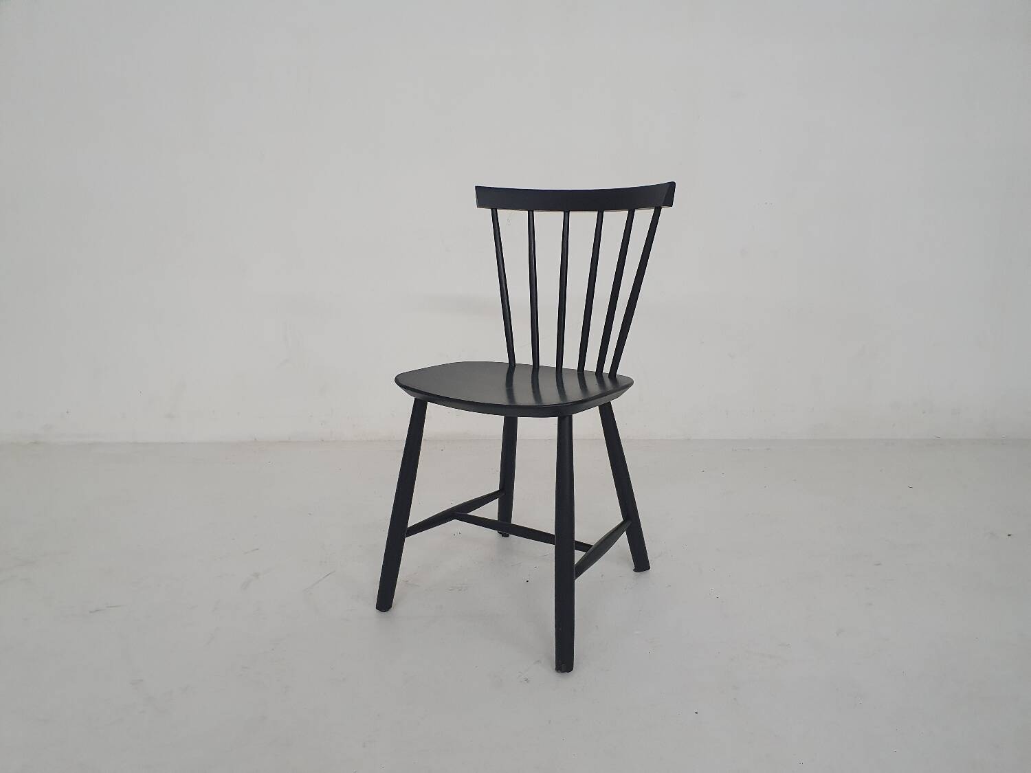 Poul M. Volther J46 spindle back chair for FDB Mobler, Denmark, 1956
