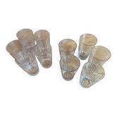 Verres gobelets en cristal Baccarat