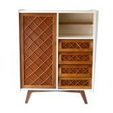 Cabinet rattan