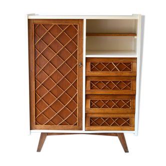 Cabinet rattan