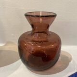 Petit vase en verre bullé Biot