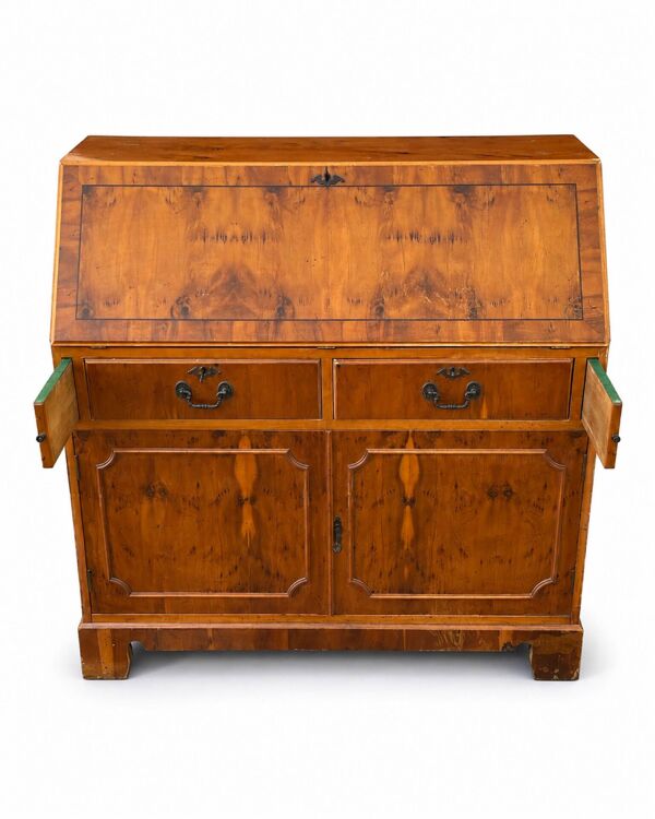 Commode secrétaire anglais scriban 19ème