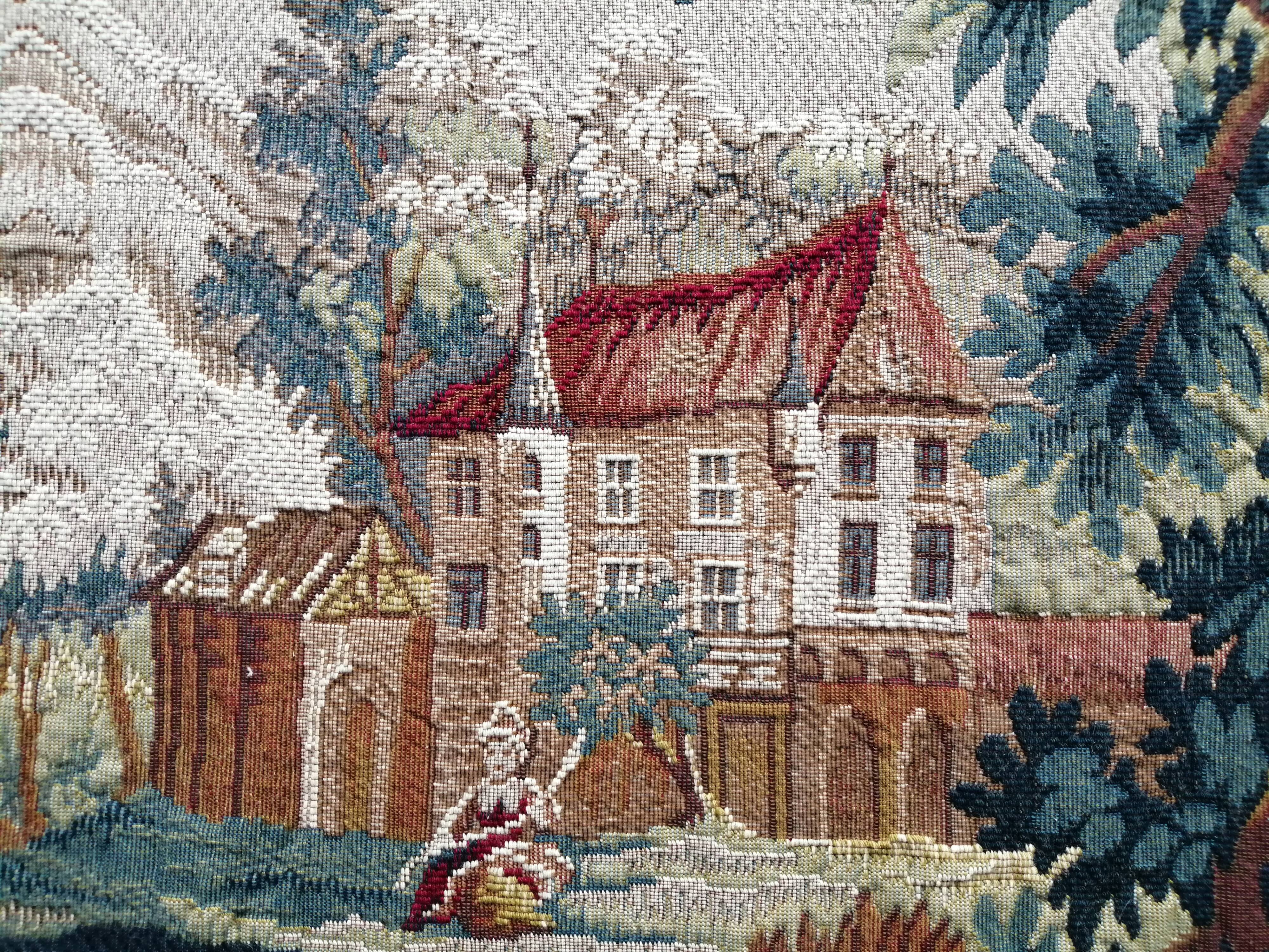 Tapisserie de Flandres au point d'Halluin