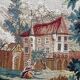 Flemish tapestry in the Halluin stitch
