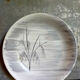 Six assiettes céramique Niderviller service "Chatons" années 50.