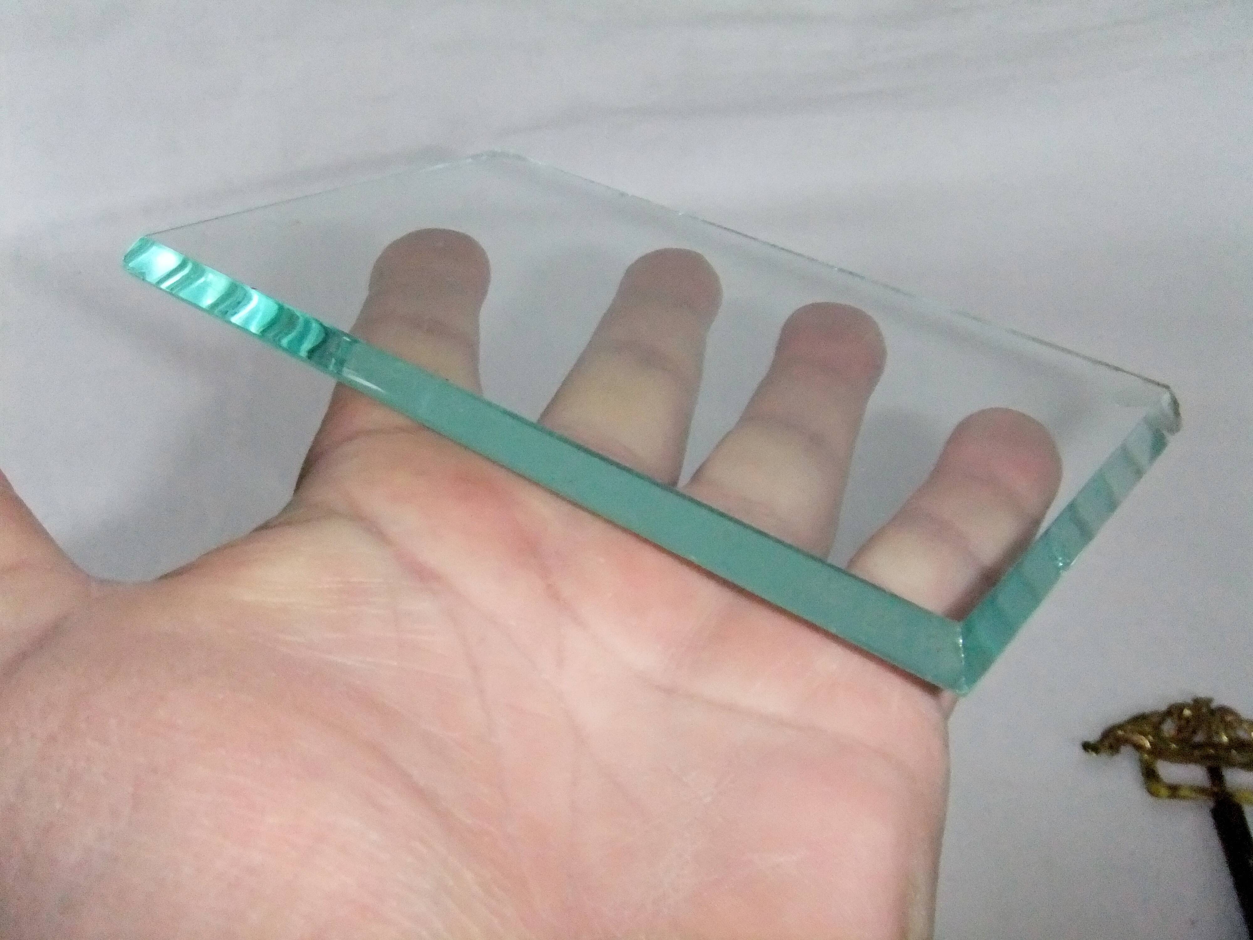 Photo frame photo holder beveled glass Louis XVI acanthus leaves