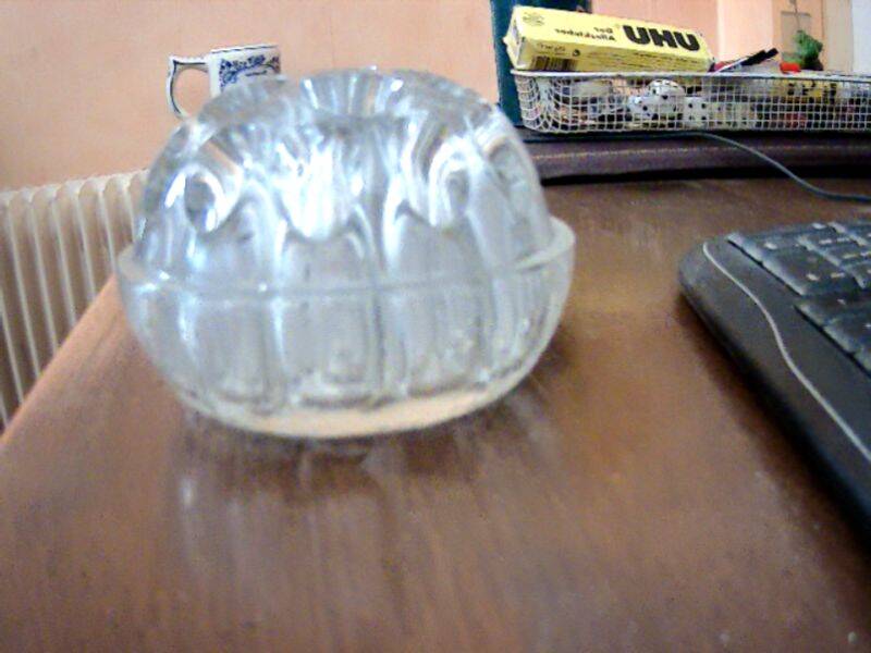 glass flower stick around 1900