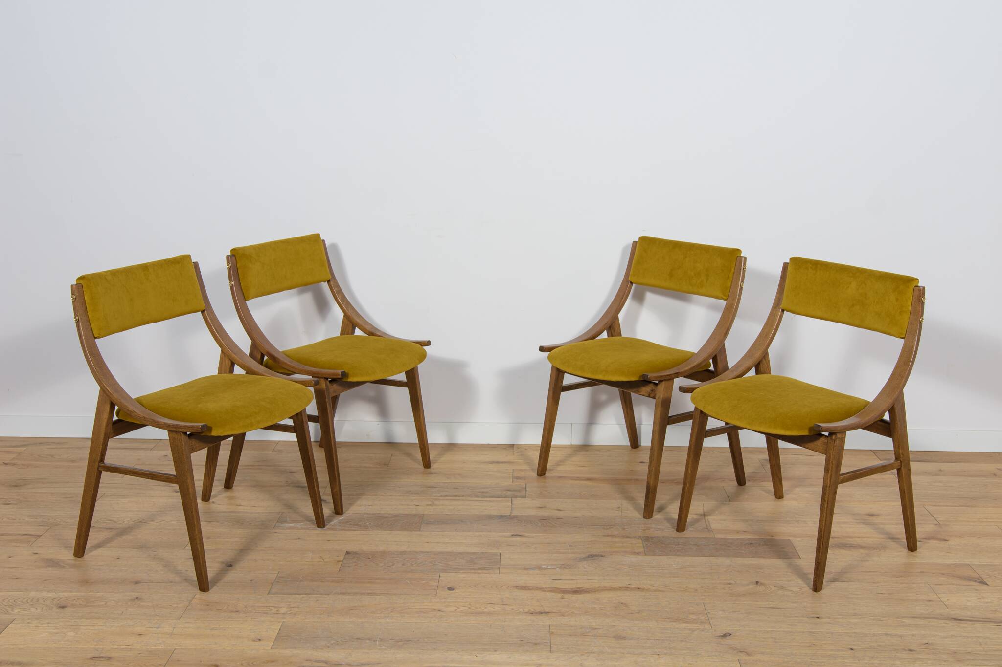 Chairs from Zamojska, Poland, 1970s, Set of 4