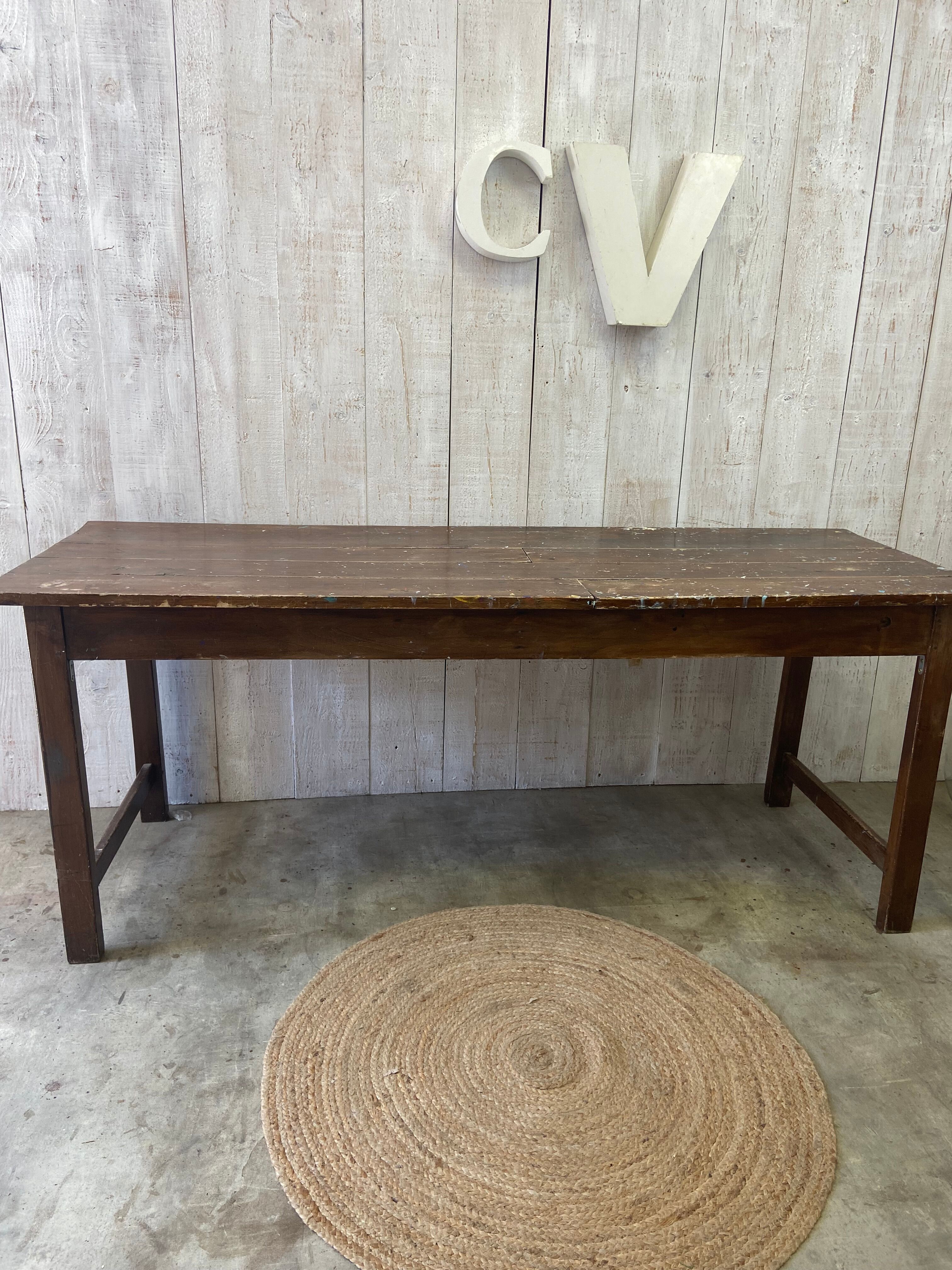 Painter's studio table