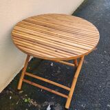 Bamboo table and chair set