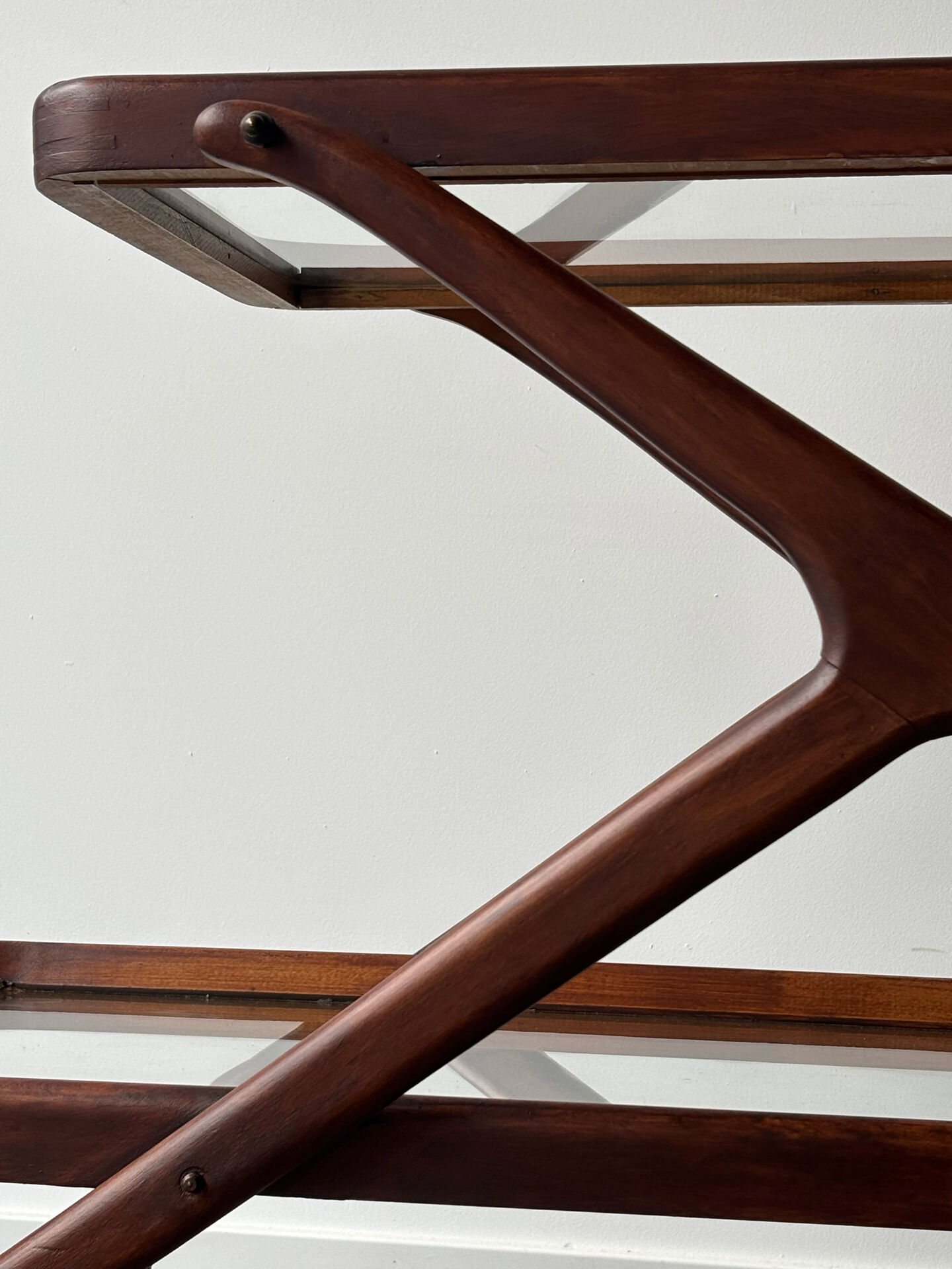 Italian bar cart Cesare Lacca, 1950