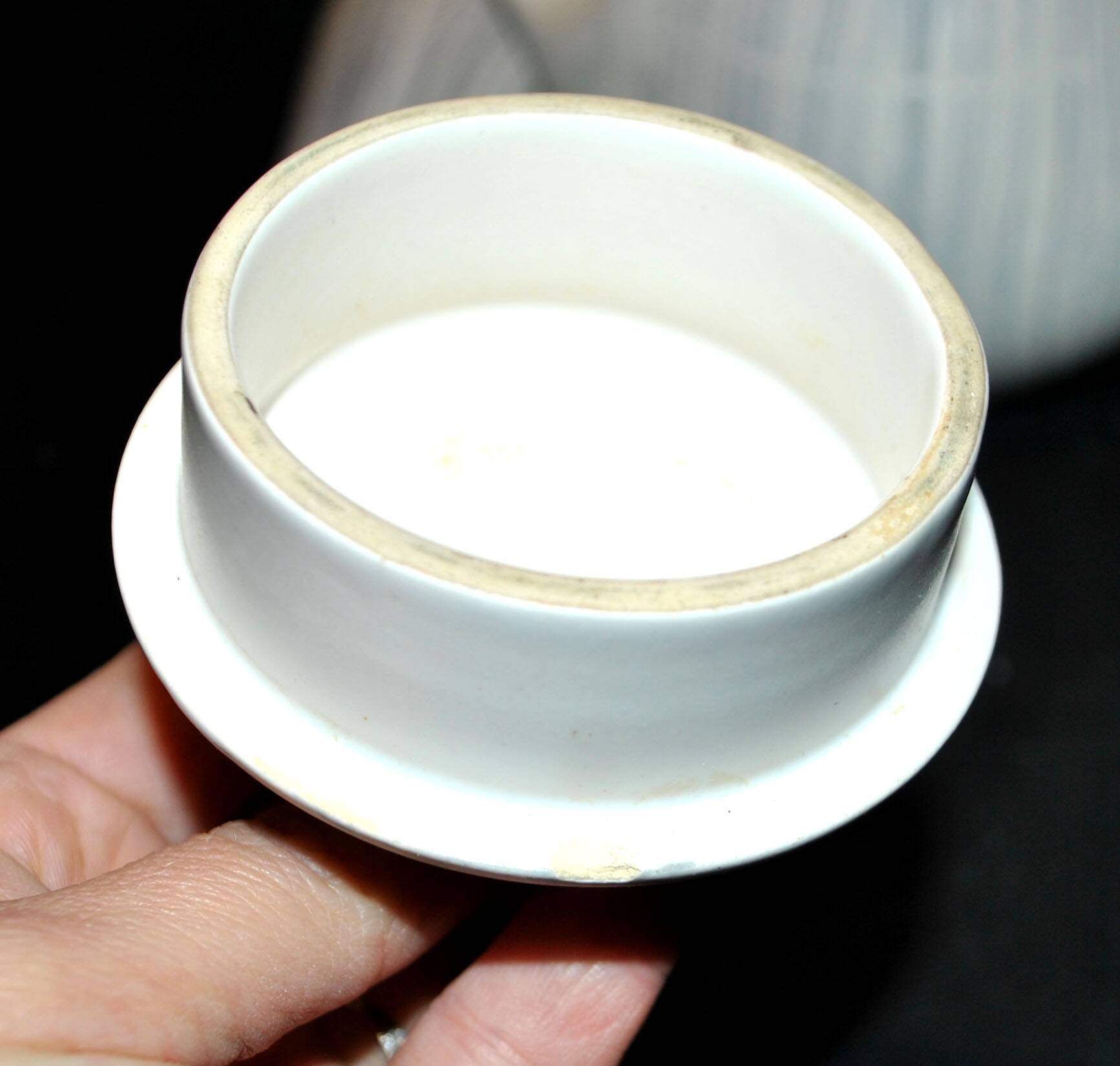 Vintage Niderviller Modernist Ceramic Coffee Pot 1960 with 2 Cups