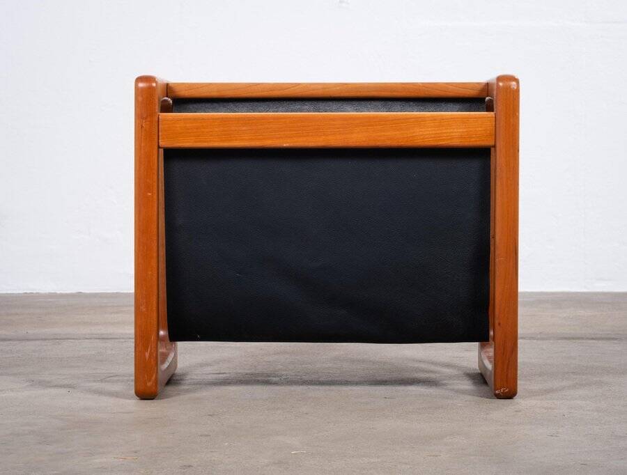 Teak Magazine Holder attributed to Aksel Kjersgaard, Denmark, 1960s
