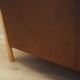 Brown leather sofa, Danish design, 1970s, production: Denmark
