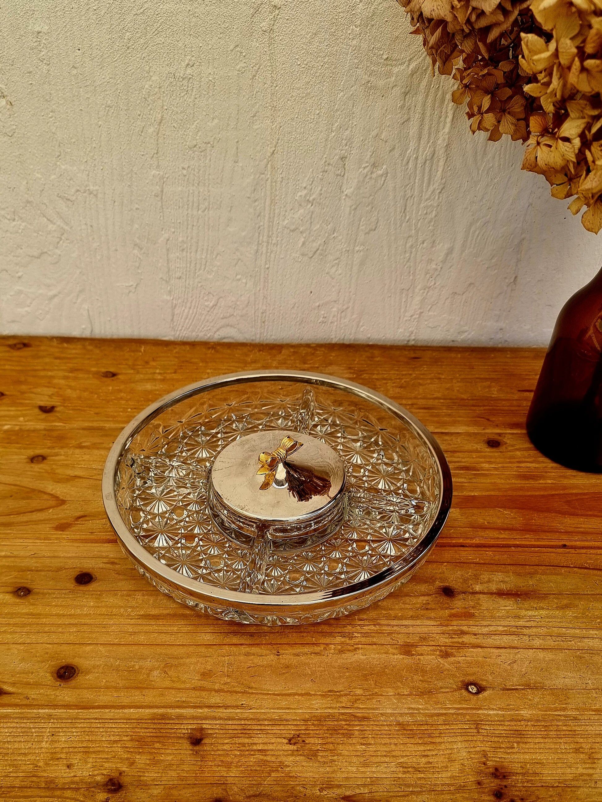 Vintage aperitif platter