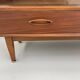 Vintage Jentique small wall unit/display cabinet from the 1960s made of teak