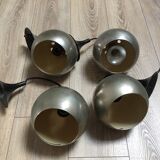 Light hanging chrome balls