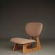 model 5016 Low Chair by Junzo Sakakura and Daisaku Cho, 1970s