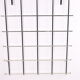 Vintage chrome color aluminum wall coat rack 1950s