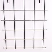 Vintage chrome color aluminum wall coat rack 1950s