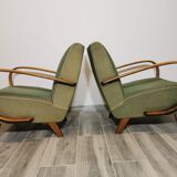 Armchairs by Jindřich Halabala
