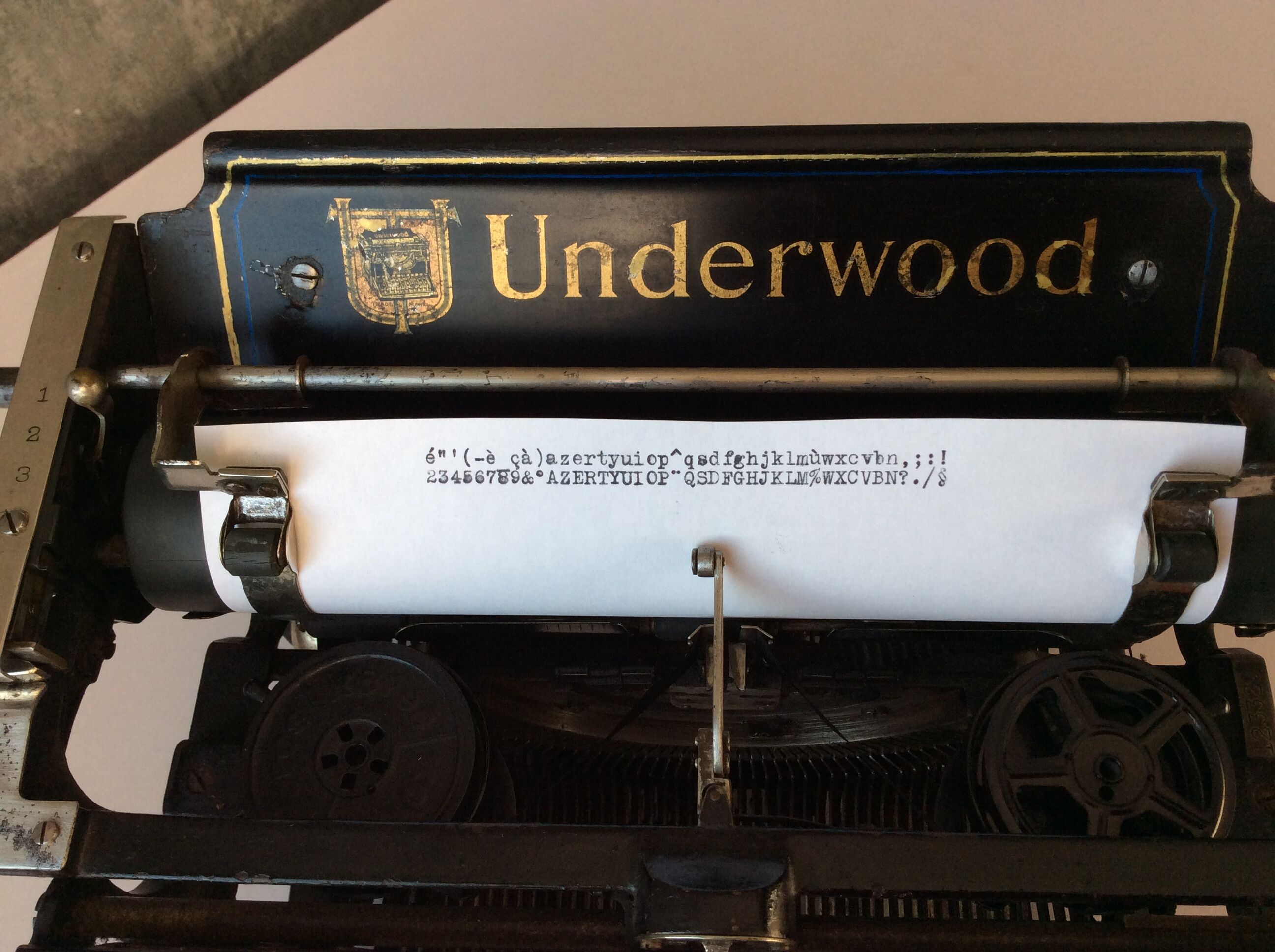 Old Underwood Typewriter